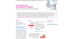 Desktop Screenshot of postadopcion.org